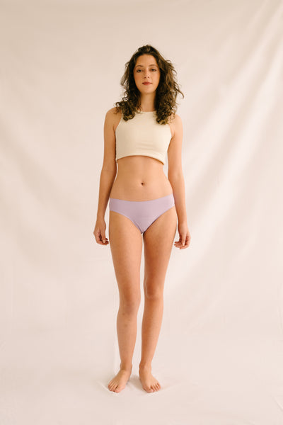 Lilac seamless low waist